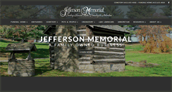 Desktop Screenshot of jeffersonmemorial.biz